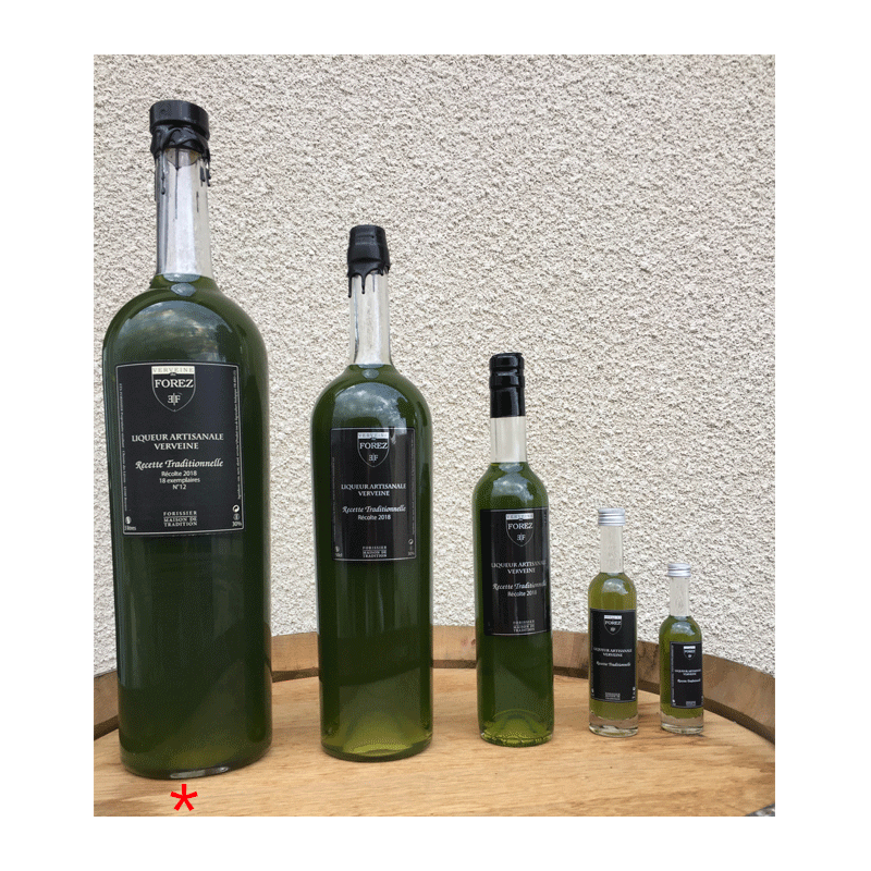 Jeroboam Litres Verveine Du Forez Liqueur Artisanale Cuv E Tradition