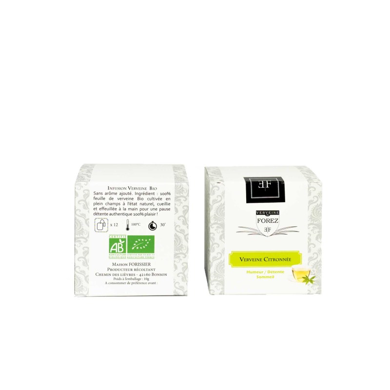 Infusion Verveine odorante- 12 sachets individuels* BIO
