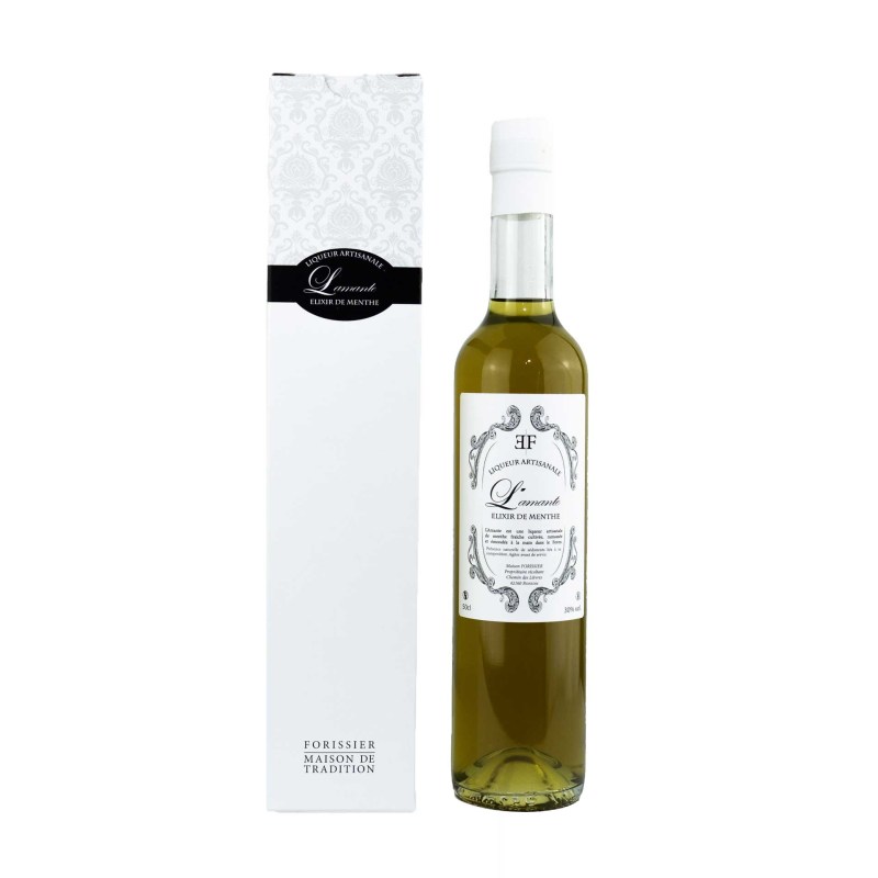 L'Amante - Elixir artisanal de menthe 50cl avec ETUIS 30% Vol. L'Amante - Elixir artisanal de menthe 50cl avec ETUIS 30% Vol.