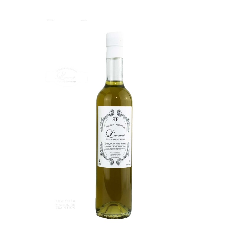 Liqueur artisanale de menthe