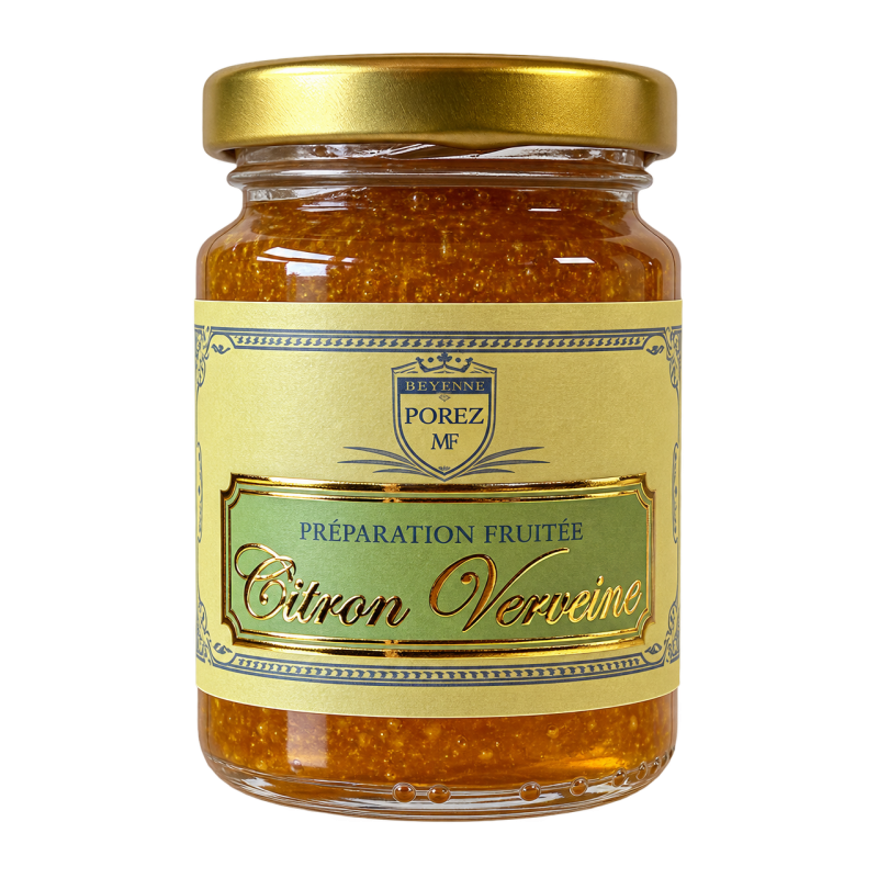 Préparation fruitée citron verveine 100gr - BIO