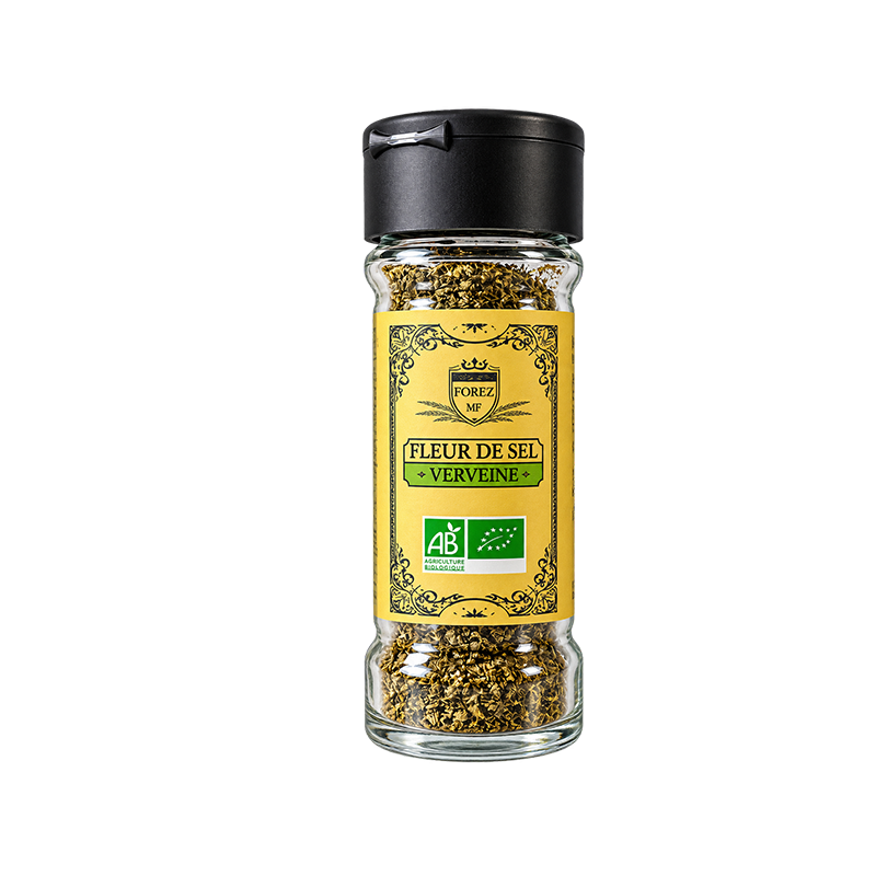 Fleur de sel de guérande à la verveine 70gr*BIO