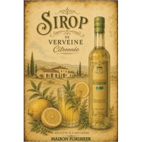 Sirop de verveine à l'ancienne - Bio*